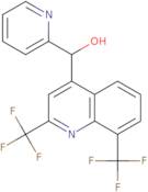 alpha-2-Pyridinyl-2,8-Bis(Trifluoromethyl)-4-Quinolinemethanol