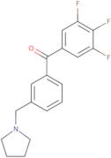 [3-(1-Pyrrolidinylmethyl)phenyl](3,4,5-trifluorophenyl)methanone