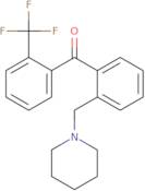 [2-(1-Piperidinylmethyl)phenyl][2-(trifluoromethyl)phenyl]methanone