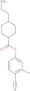 trans-4-Propylcyclohexanecarboxylic acid 4-cyano-3-fluorophenyl ester