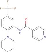 N-[2-(1-Piperidinyl)-5-(trifluoromethyl)phenyl]-4-pyridinecarboxamide