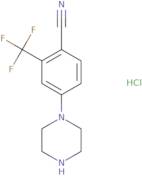 4-(1-Piperazinyl)-2-(trifluoromethyl)benzonitrile hydrochloride