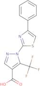 1-(4-Phenyl-2-thiazolyl)-5-trifluoromethyl-1H-pyrazole-4-carboxylic acid