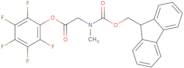 Pentafluorophenyl N-[(9H-fluoren-9-ylmethoxy)carbonyl]-N-methylglycinate