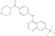 Piperazin-1-Yl-[4-[[7-(Trifluoromethyl)Quinolin-4-Yl]Amino]Phenyl]Methanone