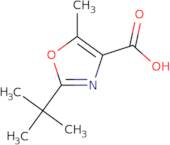 2-tert-Butyl-5-methyl-1,3-oxazole-4-carboxylic acid