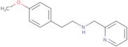 2-(4-Methoxyphenyl)-N-(pyridin-2-ylmethyl)ethanamine
