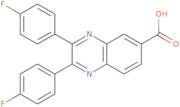 2,3-Bis(4-Fluorophenyl)Quinoxaline-6-Carboxylic Acid