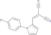 2-{[1-(4-Bromophenyl)-1H-pyrrol-2-yl]methylidene}propanedinitrile