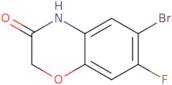 6-Bromo-7-fluoro-2,4-dihydro-1,4-benzoxazin-3-one