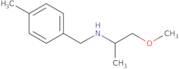 (1-Methoxypropan-2-yl)[(4-methylphenyl)methyl]amine