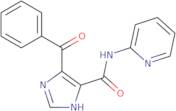 4-Benzoyl-N-(pyridin-2-yl)-1H-imidazole-5-carboxamide