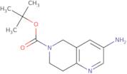 tert-butyl 3-amino-5,6,7,8-tetrahydro-1,6-naphthyridine-6-carboxylate