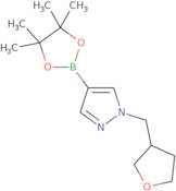 1-((Tetrahydrofuran-3-yl)methyl)-4-(4,4,5,5-tetramethyl-1,3,2-dioxaborolan-2-yl)-1H-pyrazole