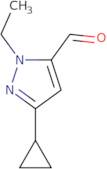 3-Cyclopropyl-1-ethyl-1H-pyrazole-5-carbaldehyde