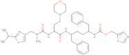 (1,3-Thiazol-5-yl)methyl N-[(2S,5S)-5-[(2R)-2-{[methyl({[2-(propan-2-yl)-1,3-thiazol-4-yl]methyl})carbamoyl]amino}-4-(morpholin-4-yl )butanamido]-1,6-diphenylhexan-2-yl]carbamate