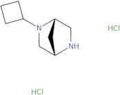 (1S,4S)-2-Cyclobutyl-2,5-diazabicyclo[2.2.1]heptane dihydrochloride