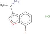 (1S)-1-(7-Fluoro-1-benzofuran-3-yl)ethan-1-amine hydrochloride