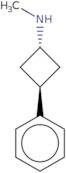 rac-(1R,3R)-N-Methyl-3-phenylcyclobutan-1-amine