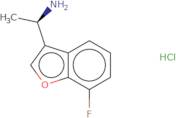 (1R)-1-(7-Fluoro-1-benzofuran-3-yl)ethan-1-amine hydrochloride