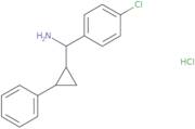 rac-(4-Chlorophenyl)[(1R,2R)-2-phenylcyclopropyl]methanamine hydrochloride