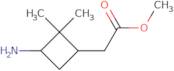 rac-Methyl 2-[(1R,3R)-3-amino-2,2-dimethylcyclobutyl]acetate