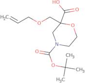 4-[(tert-Butoxy)carbonyl]-2-[(prop-2-en-1-yloxy)methyl]morpholine-2-carboxylic acid