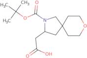 2-{2-[(tert-Butoxy)carbonyl]-8-oxa-2-azaspiro[4.5]decan-3-yl}acetic acid