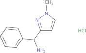 (1-Methyl-1H-pyrazol-3-yl)(phenyl)methanamine hydrochloride