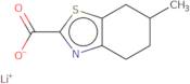 6-methyl-4,5,6,7-tetrahydro-1,3-benzothiazole-2-carboxylate lithium