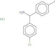 (4-Chlorophenyl)(4-iodophenyl)methanamine hydrochloride