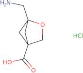 1-(Aminomethyl)-2-oxabicyclo[2.1.1]hexane-4-carboxylic acid hydrochloride