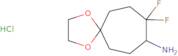 9,9-Difluoro-1,4-dioxaspiro[4.6]undecan-8-amine hydrochloride