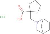 1-({2-Azabicyclo[2.2.1]heptan-2-yl}methyl)cyclopentane-1-carboxylic acid hydrochloride