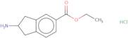 Ethyl 2-amino-2,3-dihydro-1H-indene-5-carboxylate hydrochloride