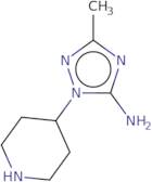 3-Methyl-1-(piperidin-4-yl)-1H-1,2,4-triazol-5-amine