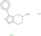 3-Phenyl-5H,6H,7H,8H-[1,2,4]triazolo[4,3-a]pyridin-6-amine dihydrochloride