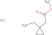 Methyl 2-[1-(aminomethyl)cyclopropyl]acetate hydrochloride