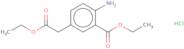 Ethyl 2-amino-5-(2-ethoxy-2-oxoethyl)benzoate hydrochloride