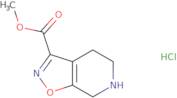 Methyl 4,5,6,7-tetrahydroisoxazolo[5,4-c]pyridine-3-carboxylate hydrochloride