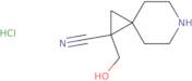 1-(Hydroxymethyl)-6-azaspiro[2.5]octane-1-carbonitrile hydrochloride