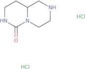 Octahydro-1H-pyrimido[1,6-a]piperazin-6-one dihydrochloride