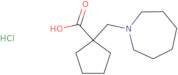 1-[(Azepan-1-yl)methyl]cyclopentane-1-carboxylic acid hydrochloride