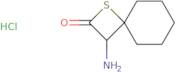 3-Amino-1-thiaspiro[3.5]nonan-2-one hydrochloride