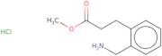 Methyl 3-[2-(aminomethyl)phenyl]propanoate hydrochloride