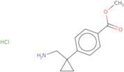 Methyl 4-[1-(aminomethyl)cyclopropyl]benzoate hydrochloride