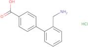 4-[2-(Aminomethyl)phenyl]benzoic acid hydrochloride