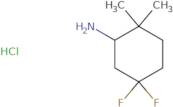 5,5-Difluoro-2,2-dimethylcyclohexan-1-amine hydrochloride