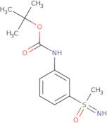 tert-Butyl N-{3-[imino(methyl)oxo-λ6-sulfanyl]phenyl}carbamate