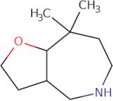 rac-(3aR,8aR)-8,8-Dimethyl-octahydro-2H-furo[3,2-c]azepine